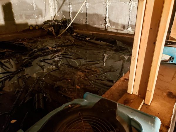 Cost of Crawlspace Water Cleanup in Brighton